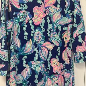 Colorful Fish Print dress